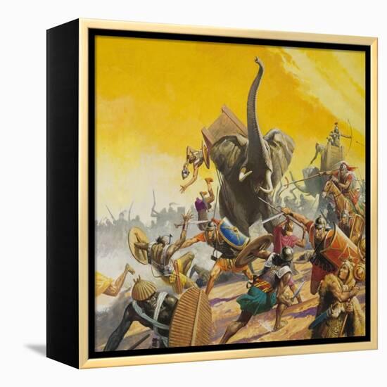 Hannibal and Scipio-Severino Baraldi-Framed Premier Image Canvas