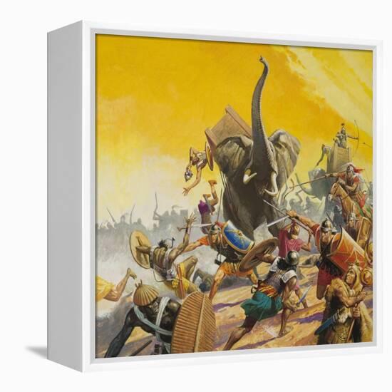 Hannibal and Scipio-Severino Baraldi-Framed Premier Image Canvas