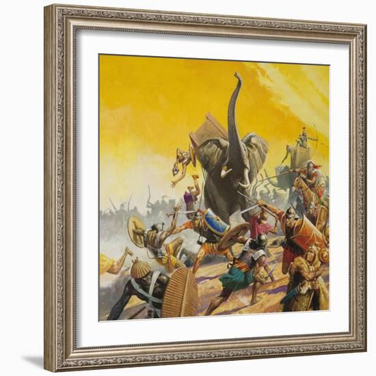 Hannibal and Scipio-Severino Baraldi-Framed Giclee Print