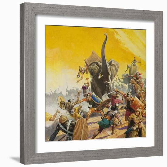 Hannibal and Scipio-Severino Baraldi-Framed Giclee Print