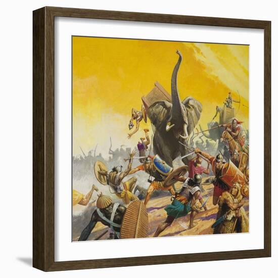 Hannibal and Scipio-Severino Baraldi-Framed Giclee Print