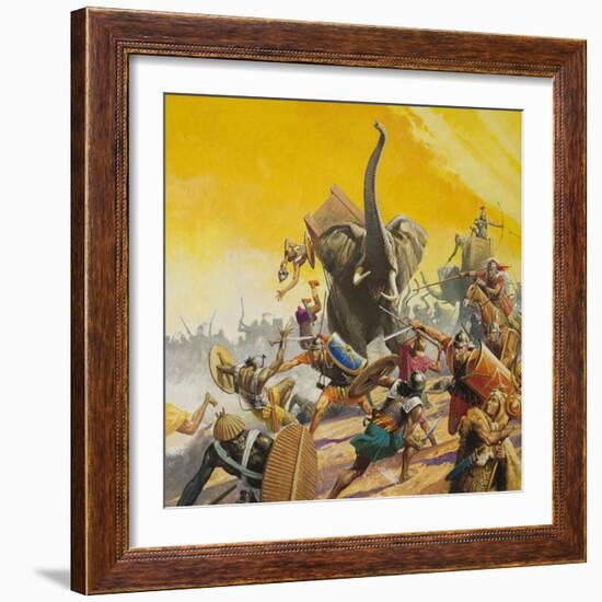 Hannibal and Scipio-Severino Baraldi-Framed Giclee Print