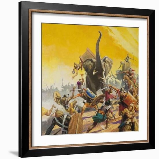 Hannibal and Scipio-Severino Baraldi-Framed Giclee Print