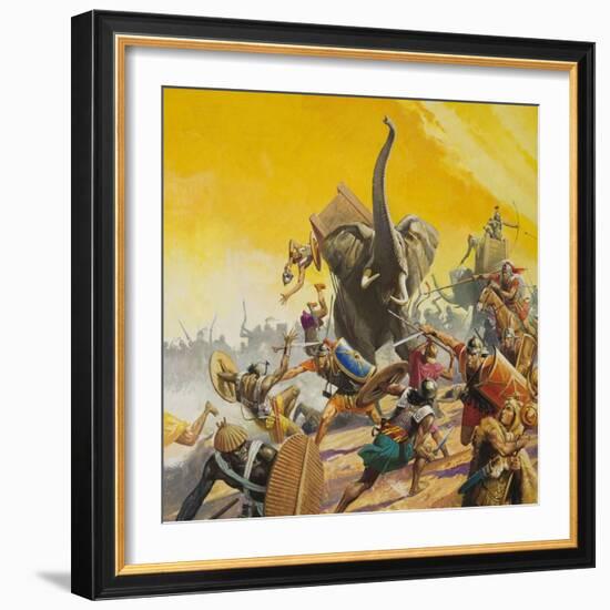 Hannibal and Scipio-Severino Baraldi-Framed Giclee Print