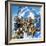 Hannibal Crossing the Alps-English School-Framed Giclee Print