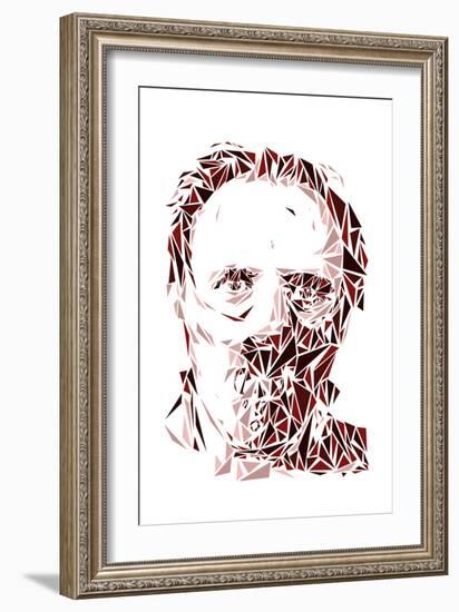 Hannibal Lecter-Cristian Mielu-Framed Art Print