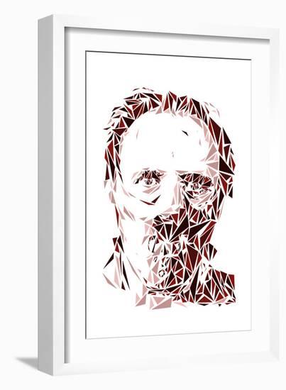 Hannibal Lecter-Cristian Mielu-Framed Art Print