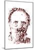 Hannibal Lecter-Cristian Mielu-Mounted Art Print