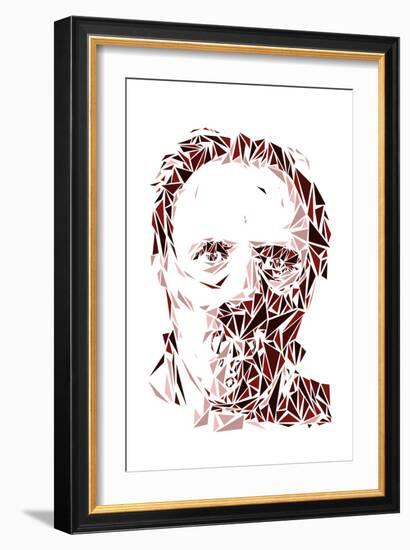 Hannibal Lecter-Cristian Mielu-Framed Art Print