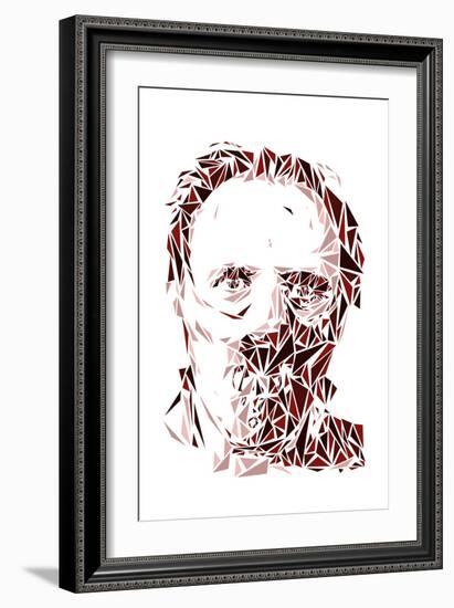 Hannibal Lecter-Cristian Mielu-Framed Premium Giclee Print