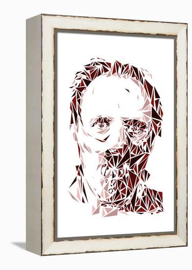 Hannibal Lecter-Cristian Mielu-Framed Stretched Canvas