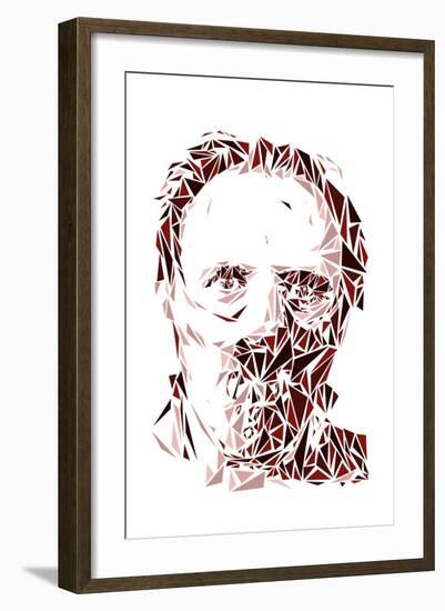 Hannibal Lecter-Cristian Mielu-Framed Art Print