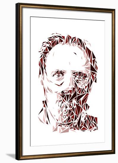 Hannibal Lecter-Cristian Mielu-Framed Art Print