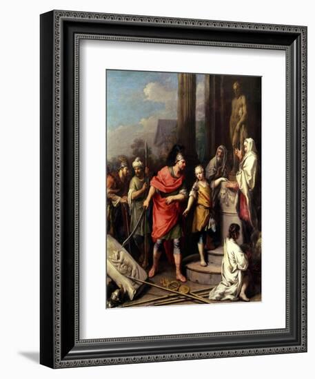 Hannibal Swearing Eternal Enmity to Rome-Jacopo Amigoni-Framed Giclee Print