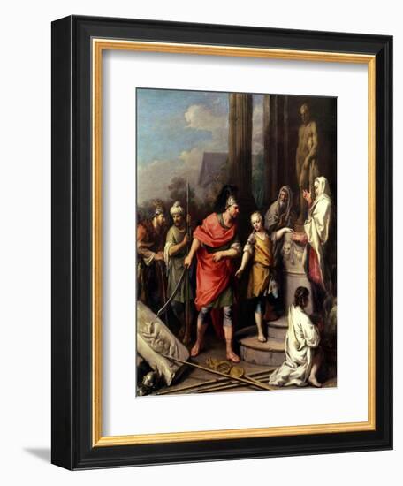 Hannibal Swearing Eternal Enmity to Rome-Jacopo Amigoni-Framed Giclee Print