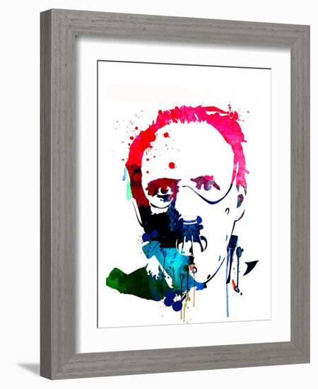 Hannibal Watercolor-Lora Feldman-Framed Art Print