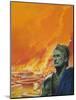 Hannibal with Carthage in Flames-Severino Baraldi-Mounted Giclee Print