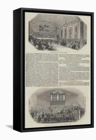 Hanover Square Concert Rooms-null-Framed Premier Image Canvas