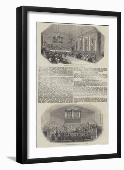 Hanover Square Concert Rooms-null-Framed Giclee Print