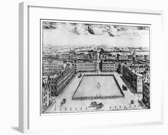 Hanover Square, London, 18th Century-null-Framed Giclee Print