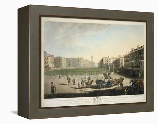 Hanover Square-Edward Dayes-Framed Premier Image Canvas