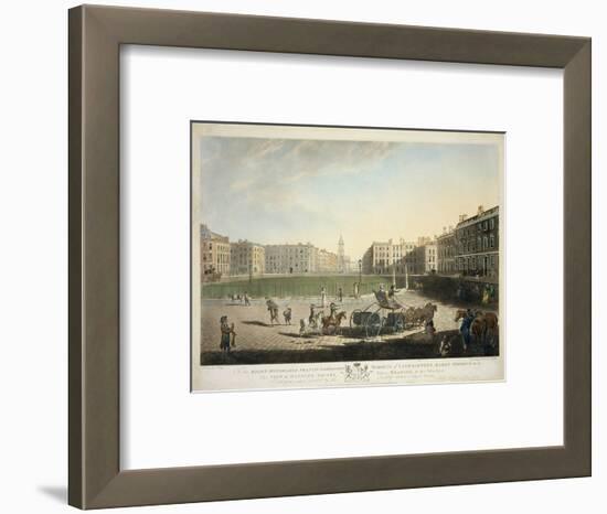 Hanover Square-Edward Dayes-Framed Premium Giclee Print