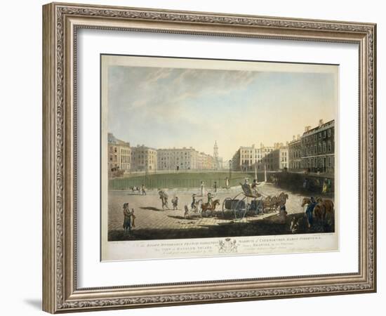 Hanover Square-Edward Dayes-Framed Giclee Print