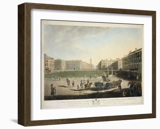 Hanover Square-Edward Dayes-Framed Giclee Print