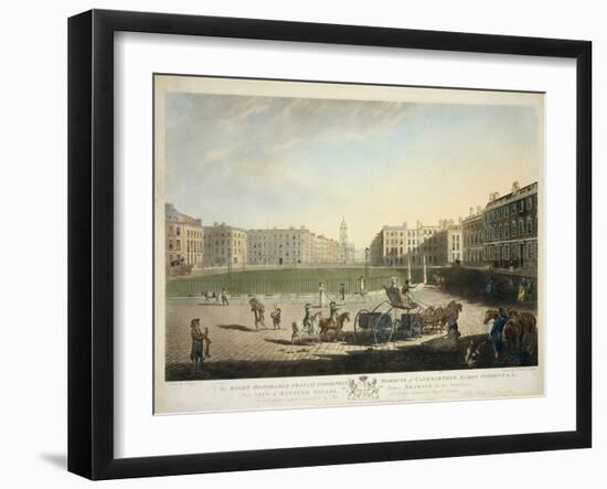 Hanover Square-Edward Dayes-Framed Giclee Print