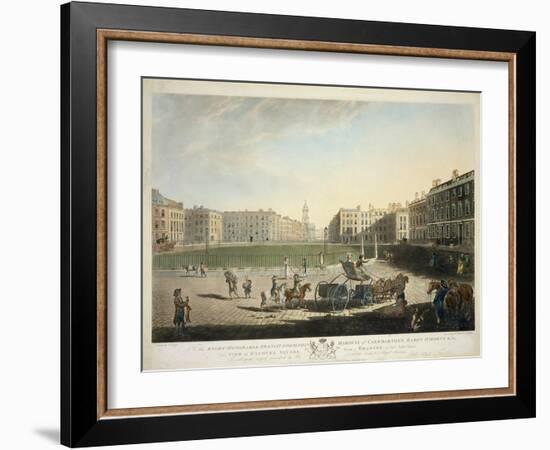 Hanover Square-Edward Dayes-Framed Giclee Print