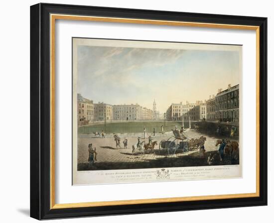 Hanover Square-Edward Dayes-Framed Giclee Print