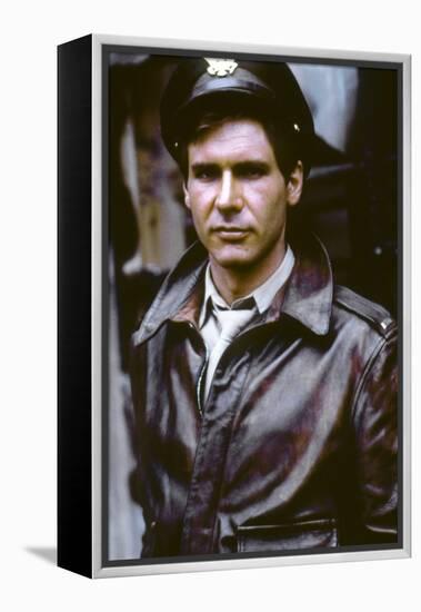 HANOVER STREET, 1979 directed by PETER HYAMS Harrison Ford (photo)-null-Framed Stretched Canvas