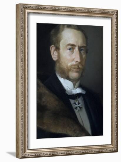 Hans Albert Von Der Gabelentz-Linsingen-Berthold Woltze-Framed Giclee Print