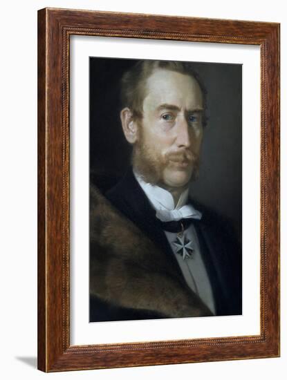 Hans Albert Von Der Gabelentz-Linsingen-Berthold Woltze-Framed Giclee Print