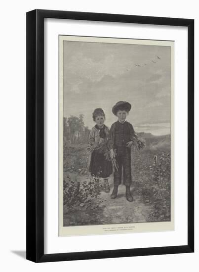 Hans and Greta-Hubert Salentin-Framed Giclee Print