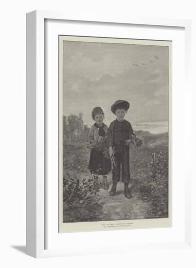 Hans and Greta-Hubert Salentin-Framed Giclee Print