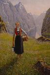 The Dairymaids Sunday-Hans Andreas Dahl-Giclee Print