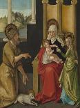 The Virgin and Child with St. Anne (Tempera on Panel)-Hans Baldung Grien-Giclee Print