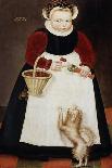 Portrait of a Young Girl, 1584-Hans Bock the Elder-Framed Premier Image Canvas