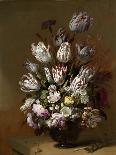 Stilleven Met Bloemen (Still Life with Tulips and Other Flowers)-Hans Bollongier-Giclee Print