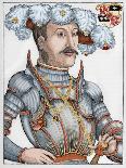 Portrait of Hans Sachs, 1545-Hans Brosamer-Giclee Print