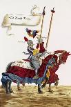 Flagbearers on horseback-Hans Burgkmair-Giclee Print