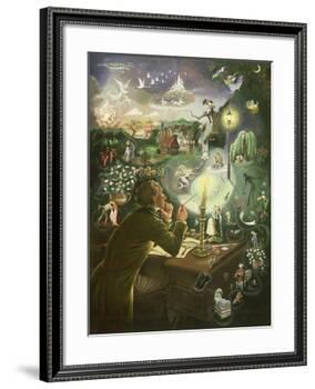 Hans Christian Andersen-Anne Grahame Johnstone-Framed Giclee Print