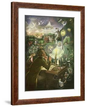 Hans Christian Andersen-Anne Grahame Johnstone-Framed Giclee Print