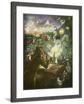Hans Christian Andersen-Anne Grahame Johnstone-Framed Giclee Print