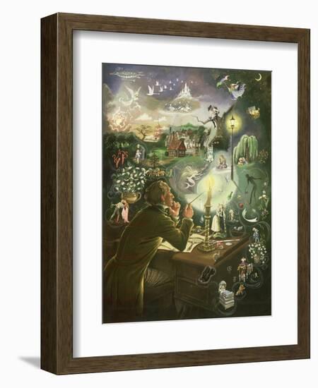 Hans Christian Andersen-Anne Grahame Johnstone-Framed Giclee Print