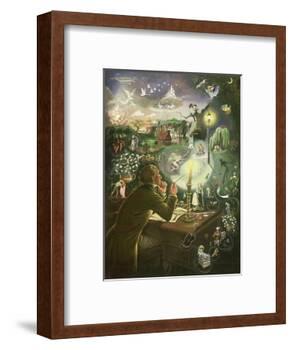 Hans Christian Andersen-Anne Grahame Johnstone-Framed Giclee Print
