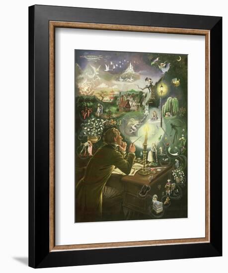 Hans Christian Andersen-Anne Grahame Johnstone-Framed Giclee Print