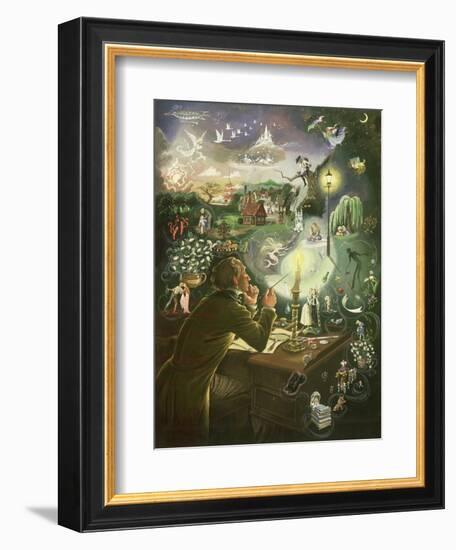 Hans Christian Andersen-Anne Grahame Johnstone-Framed Giclee Print