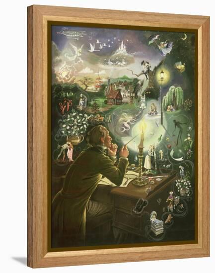 Hans Christian Andersen-Anne Grahame Johnstone-Framed Premier Image Canvas